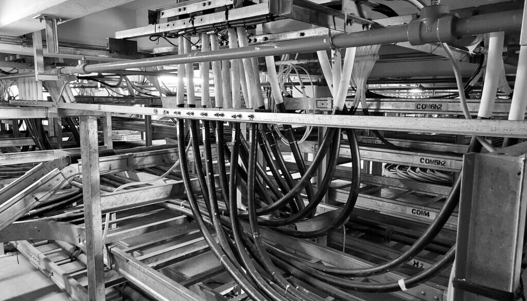 Black,And,White,Picture,The,Cable,Room,,A,Vital,Area